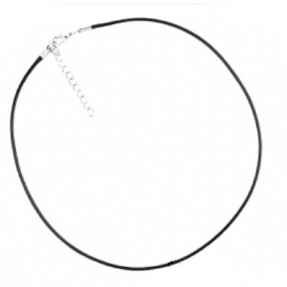 1.5mm Waxed Cotton Necklace Cord with Lobster Clasp Cotton Cord Necklace 17”-20”